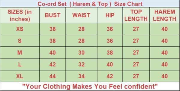 Satrangi Pure Cotton Fabric Harem Top Set