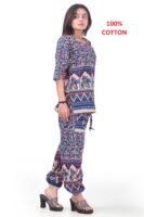 Pure Cotton Fabric Harem Top Set