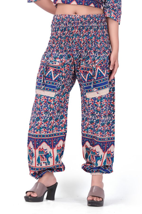 Pure Cotton Fabric Harem Top Set