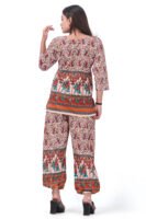 Fancy Pure Cotton Fabric Harem Top Set