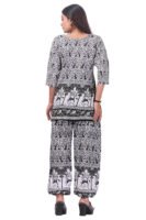 Comfy Pure Cotton Fabric Harem Top Set