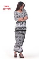 Comfy Pure Cotton Fabric Harem Top Set