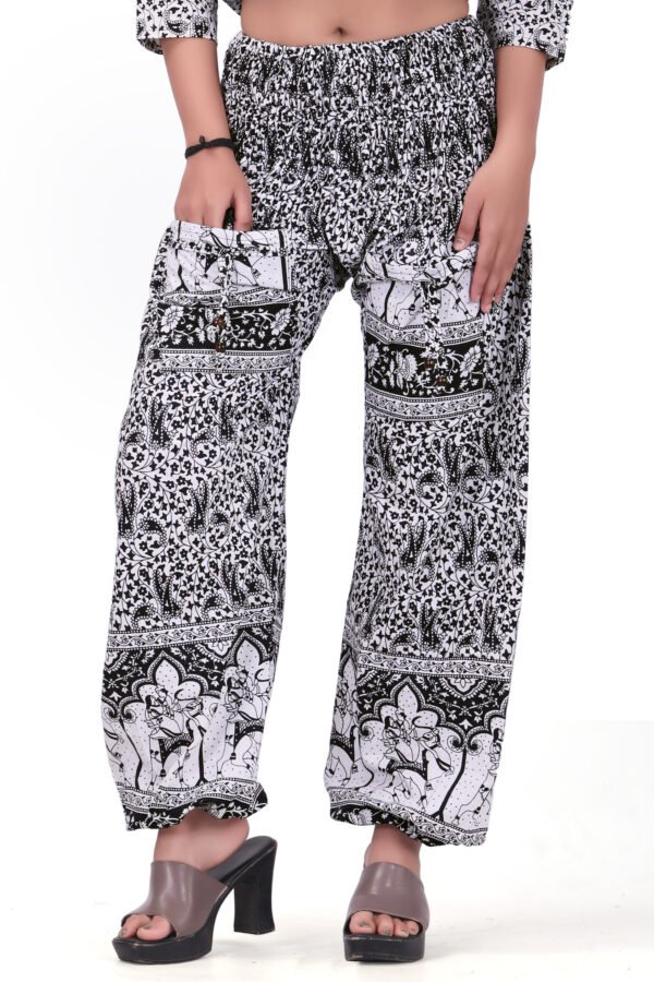 Comfy Pure Cotton Fabric Harem Top Set