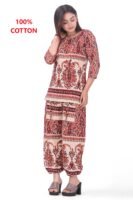 Pretty Pure Cotton Fabric Harem Top Set