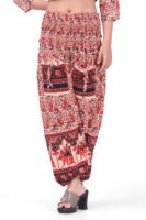 Fancy Pure Cotton Fabric Harem Top Set